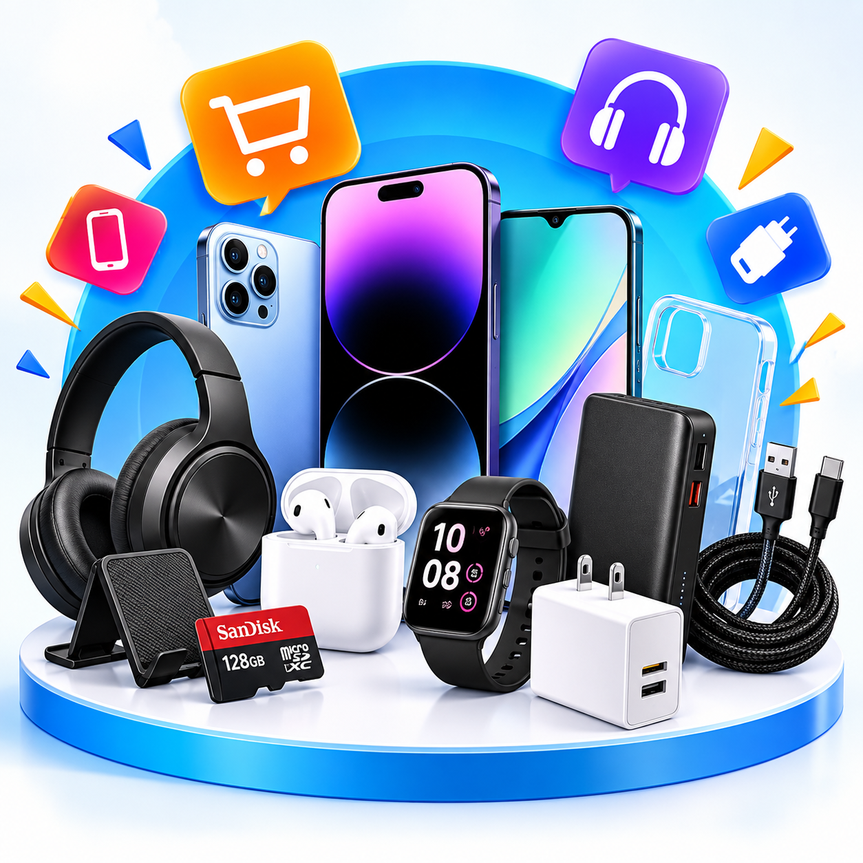 Mobiles & Accessories